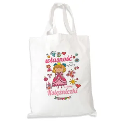 Torba na zakupy dla DZIEWCZYNY Własność Księżniczki